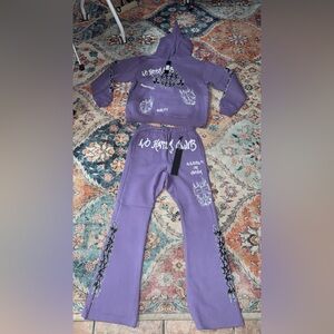 KDNK Sweatsuit Sz S New with tags $250 retail